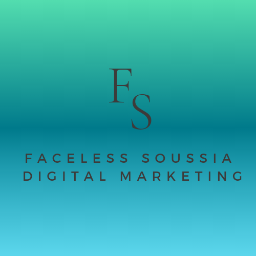 Faceless Soussia digital marketing 